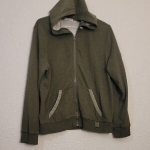 Hannah Jones Olive Green Hoodie